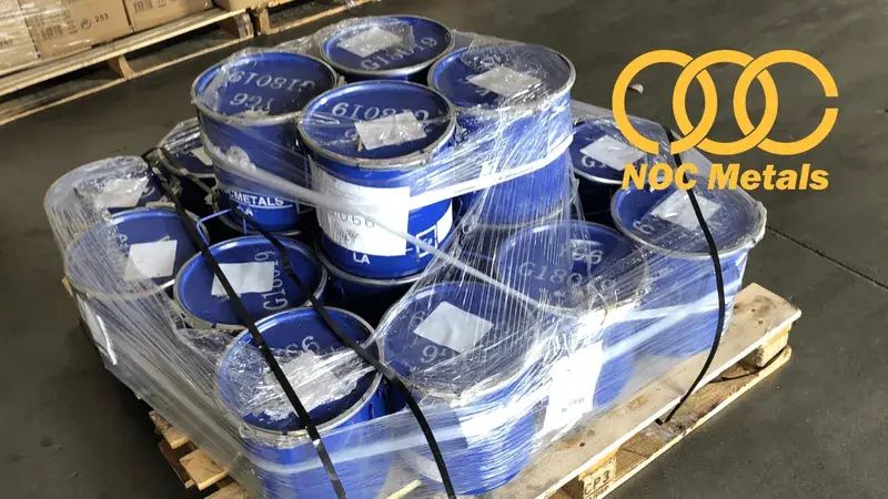 Wholesale carbide powder shipping - shrink-wrapped drums for bulk delivery